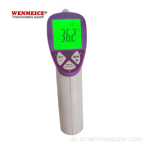 Berührungsloses Infrarot-Stirnthermometer mit Hintergrundbeleuchtung